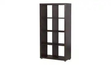 Raumteiler 4x2 schwarzbraun