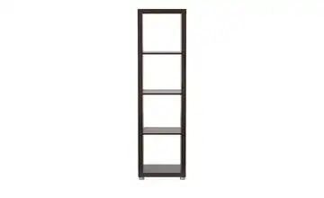 Raumteiler 4x1 schwarzbraun