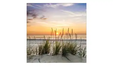 Glasbild 20x20 cm Lonely Dune