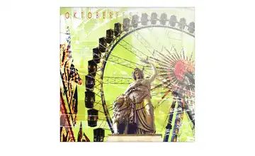 Glasbild "München"