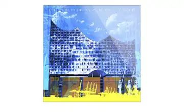 Glasbild "Hamburg Elbphilharmonie"