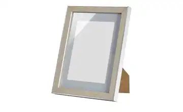 Holz-Bilderrahmen silber 18x24cm Aruba