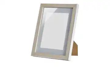Holz-Bilderrahmen silber 21x30cm Aruba