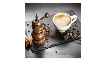 Glasbild 30x30 cm Cafe I