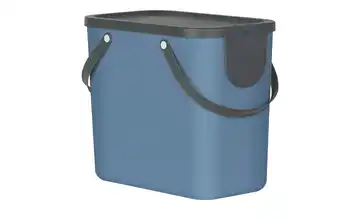 Abfallbehälter Albula Blau / Anthrazit