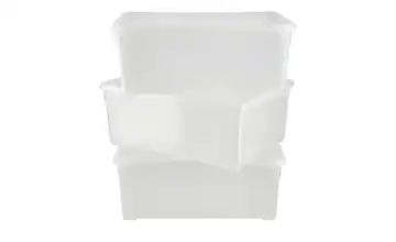 Rotho 3er Set Aufbewahrungsbox