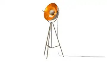 HOME STORY Stehleuchte im Studiolampen-Design, grau