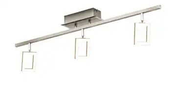 Paul Neuhaus LED-Deckenstrahler mit 3 quadratischen Spots