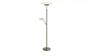 Paul Neuhaus LED- Deckenfluter mit Lesearm, nickel matt