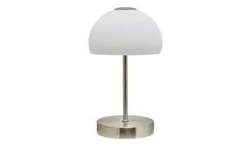 KHG LED- Tischleuchte, 1-flammig, nickel matt mit Touchdimmer  