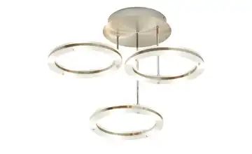 LED-Deckenleuchte, nickelmatt