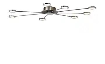 Paul Neuhaus LED- Deckenleuchte, 8-flammig, chrom, Köpfe rund