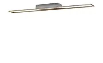 Paul Neuhaus LED- Deckenleuchte,1-flammig, nickel matt, rechteckig