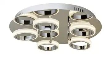 KHG LED-Deckenleuchte mit Acrylringen