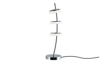 KHG LED-Tischleuchte chrom mit Acrylringen