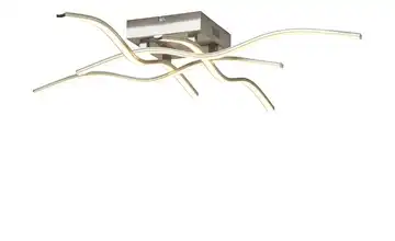Paul Neuhaus LED-Deckenleuchte, 4-flammig, Nickel matt