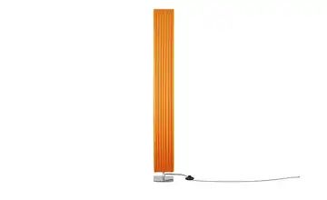 KHG Stehleuchte, 2-flammig, Plissee orange