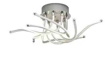Trio LED-Deckenleuchte, chromfarben /Alu