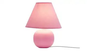 KHG Keramik-Tischleuchte, pink