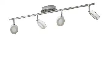KHG LED-Spot, 4-flammig Nickel matt