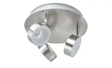 KHG LED-Spot, 3-flammig Nickel matt
