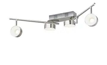KHG LED-Spot, 4-flammig Nickel matt