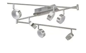 KHG LED-Spot, 6-flammig, Nickel matt