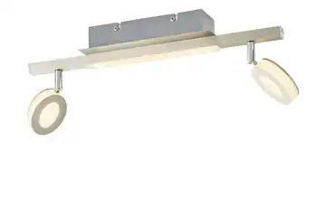 KHG LED-Spot, 2+1 flammig, nickel matt