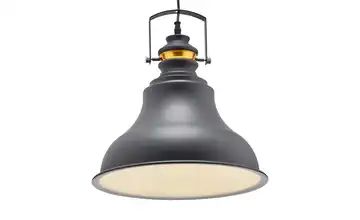HOME STORY Pendelleuchte 1-flammig, schwarz