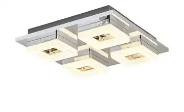 KHG LED-Deckenleuchte, 4-flammig chrom