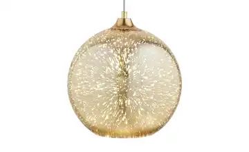 HOME STORY Pendelleuchte, 1-flammig goldfarben