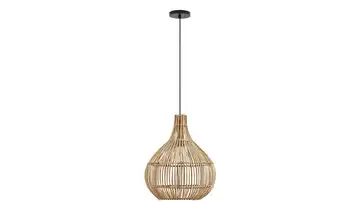 HOME STORY Rattan-Pendelleuchte, 1-flammig