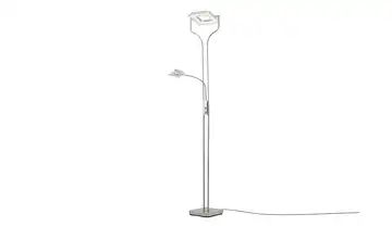 KHG LED-Deckenfluter, 2-flammig, Nickel matt