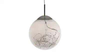 LED-Glaspendelleuchte mit Lichterkette