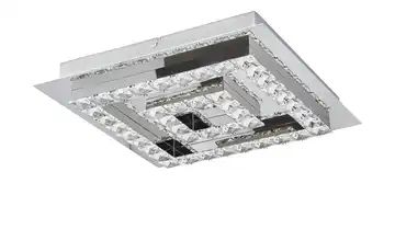 KHG LED-Kristalldeckenleuchte, mit Farbwechsler