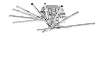 Meisterleuchten LED-Deckenleuchte, chrom, Arme verstellbar