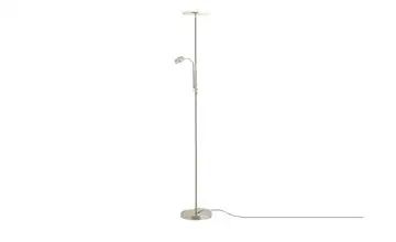 KHG LED-Deckenfluter, 2-flammig, Nickel matt