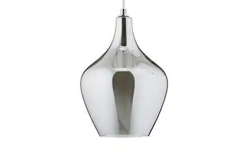 Pendelleuchte, 1-flammig mit Rauchglas