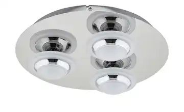 KHG LED-Deckenleuchte, 3-flammig, Chrom