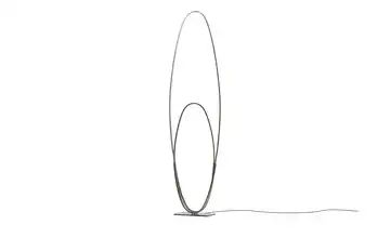 Meisterleuchten LED-Stehleuchte, 1-flammig, nickel-matt
