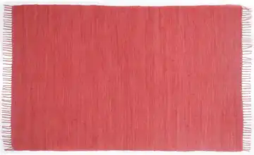 Theko Teppich Rot 160 cm 90 cm 90x160 cm