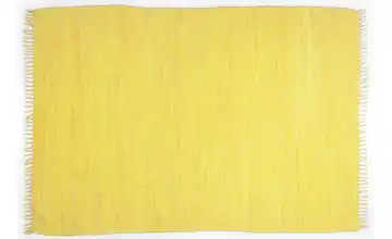 Theko Teppich Gelb 160 cm 90 cm 90x160 cm