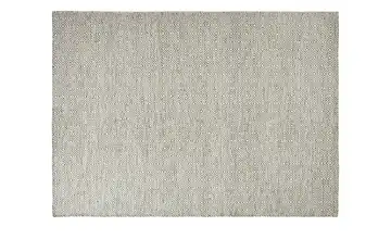 Naturteppich rechteckig 80x150 cm Natur (Beige) / Weiß