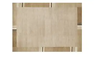 Handgeknüpfter Naturteppich 70x140 cm Cappuccino (Beige)