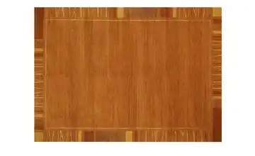 Handgeknüpfter Naturteppich 90x160 cm Orange