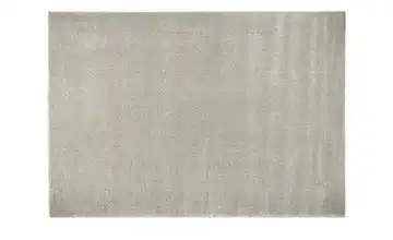 Hochflorteppich 67x140 cm Hellgrau
