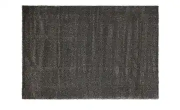 Hochflorteppich 80x150 cm Dunkelgrau
