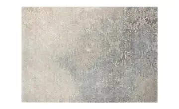 meinTeppich Vintage Teppich 65x130 cm Beige / Grau / Dunkelblau