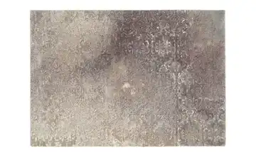 meinTeppich Vintage Teppich 65x130 cm Beige / Grau / Rose