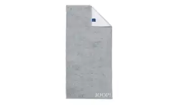 JOOP! Handtuch JOOP! 1600 Classic Doubleface Silbergrau / Weiß